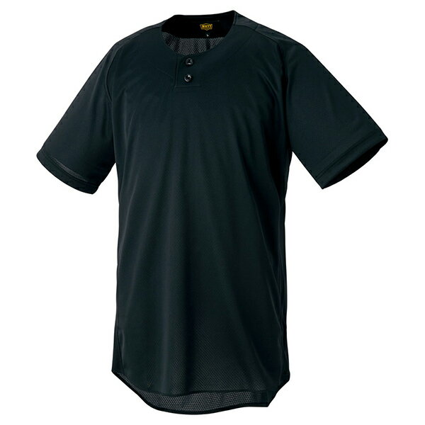 ゼット 野球ウエア ビッグシルエット プルオーバーベースボールシャツ ブラック L BOT721L 1900 ZETT