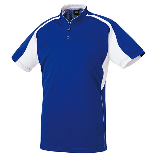 ゼット 野球ウエア ベースボールTシャツ Rブルー×ホワイト L BOT731 2511 ZETT