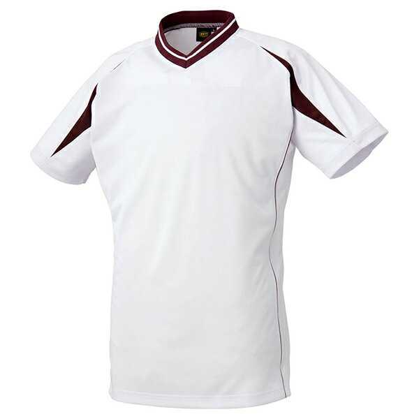 商品説明★ サラっとした肌ざわりと通気性に優れた素材が真夏のプレーでも快適に。吸汗速乾性にも優れたベースボールシャツです。★ 高通気、吸汗速乾スペック* 重量:150g* 素材:ポリエステル100%