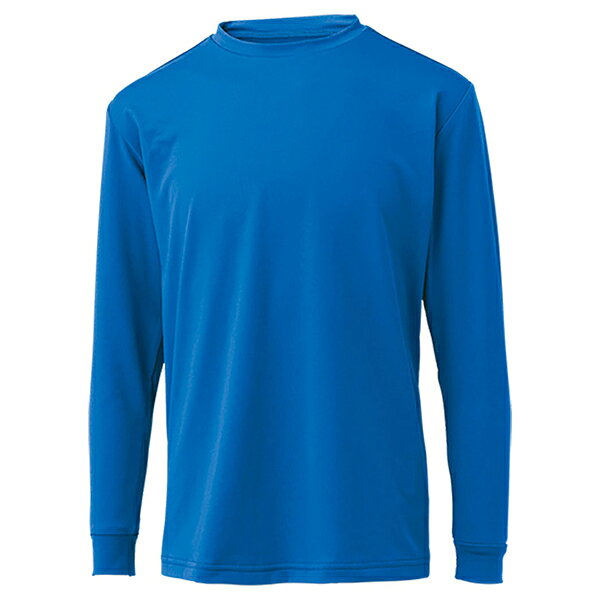 Undershirt - ゼット 野球ウエア 少年用 クルーネック 長袖 ライトフィットアンダーシャツ オーシャンブルー 130cm BO8910J 2301 ZETT