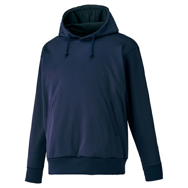 ゼット 野球ウエア HEAT-Z 裏起毛スウェットパーカー ネイビー XO BOS311 2900 ZETT