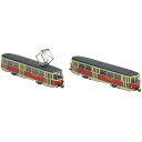 327714 ワールド鉄道コレクション ドレスデントラムタトラT4+B4タイプ2両セットE トミーテック
