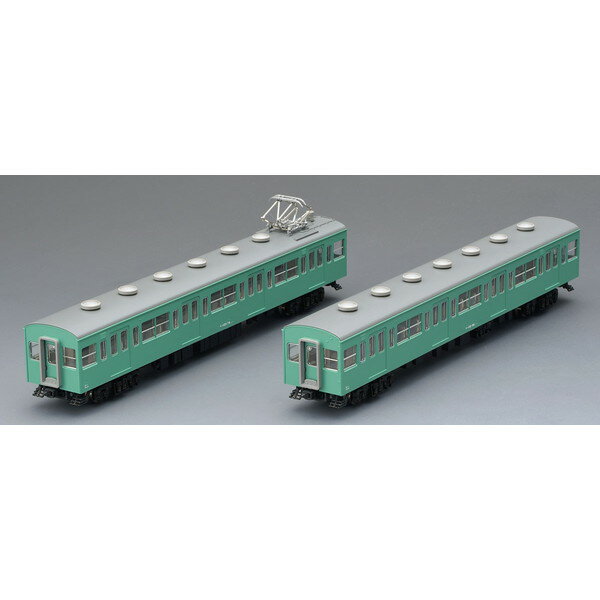 【エントリーでP5倍!20日20:00-27日1:59】 98536 103系通勤電車(初期型非冷房車・エメラルドグリーン)増結セット(2両) トミーテック