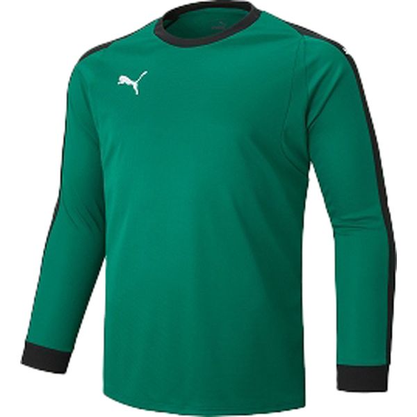 プーマ サッカーウエア LIGA GK シャツ パッドツキ ペッパー グリーン×プーマ ホワイト XXL 729965 02 PUMA(4.0)