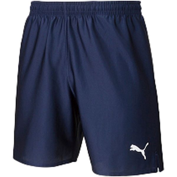 プーマ サッカーウエア LIGA ゲームパンツ コア ジュニア ピーコート×プーマ ホワイト 160 729970 06 PUMA