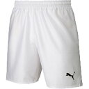 プーマ サッカーウエア LIGA ゲームパンツ コア ジュニア プーマ ホワイト×プーマ ブラック 140 729970 04 PUMA