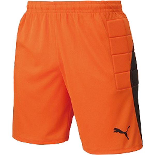 プーマ サッカーウエア LIGA GK パンツ パッドツキ ゴールデン ポピー×プーマ ブラック XXL 729967 04 PUMA