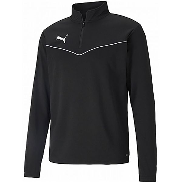 プーマ サッカーウエア TEAMRISE 1/4 ジップトップ プーマブラック S 657643 03 PUMA