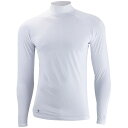 ゼロフィット ZUIMF-11 アイスメッシュ ロングスリーブ モックネック ホワイト M EON SPORTS(4)