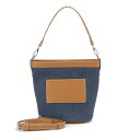 ショルダーバッグ ハンドバッグ Jolie Joli ジョリージョリ バケツガタ2WAYバッグ デニム ブルー JJ-20246768-B006 レディース 旅...