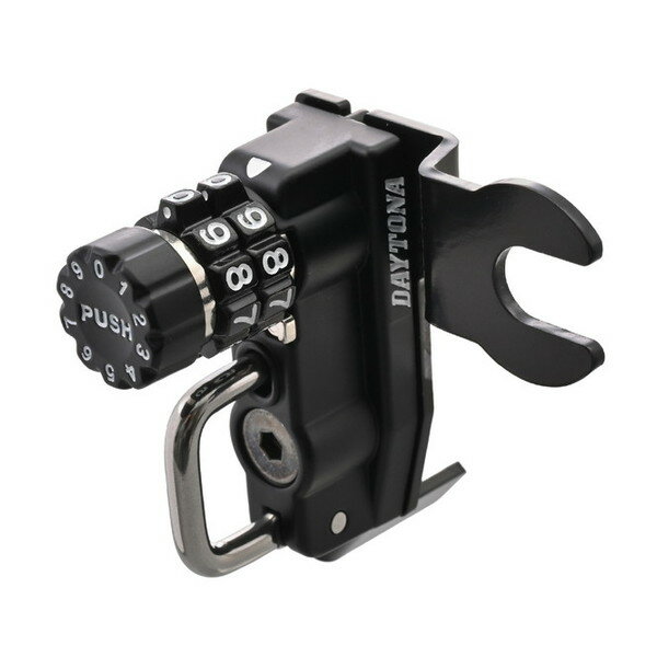 D61271 デイトナ(Daytona) バイク用 ヘルメットロック W230/メグロS1(25)専用 ヘルメットホルダー ダイヤルタイプ 61271 デイトナ