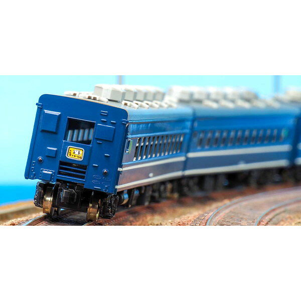 19506 着色済み Eキット スロ81系シナ座・ミト座(青色・白線2本付き)6両編成セット グリーンマックス