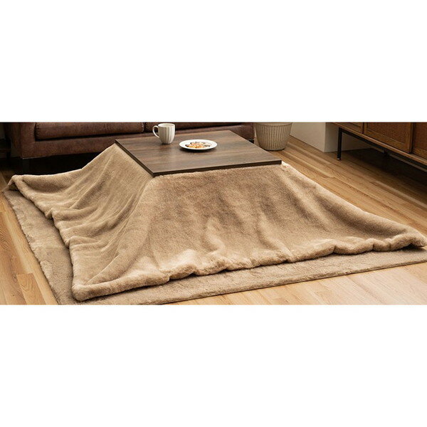 1172891310111 ファリー薄掛 正方形 製品 MBE 190X190 イケヒコ・コーポレーション ミルキーベージュ [こたつ布団] メーカー直送 [2]