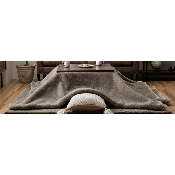 こたつ布団 イケヒコ・コーポレーション 1172891339211 ファリー薄掛 長方形 製品 SBR 240X260 セピアブラウン メーカー直送 [2]