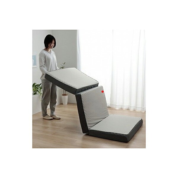 1203250130402 ふんわりボリューム シングル 製品 GY 97X195 イケヒコ・コーポレーション グレー [マットレス] メーカー直送 [2]