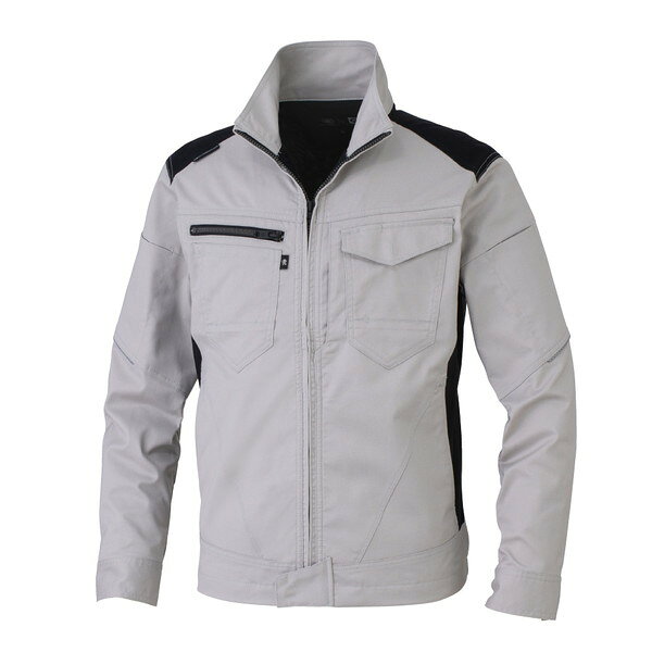 Long-Sleeved - AG-3081 シルバー 6L コーコス [ストレッチ長袖ブルゾン]