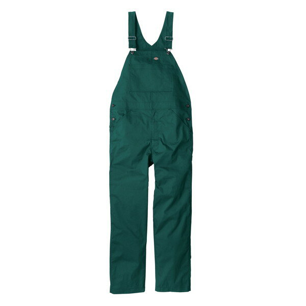 D-6709 グリーン L コーコス [オーバーオール]