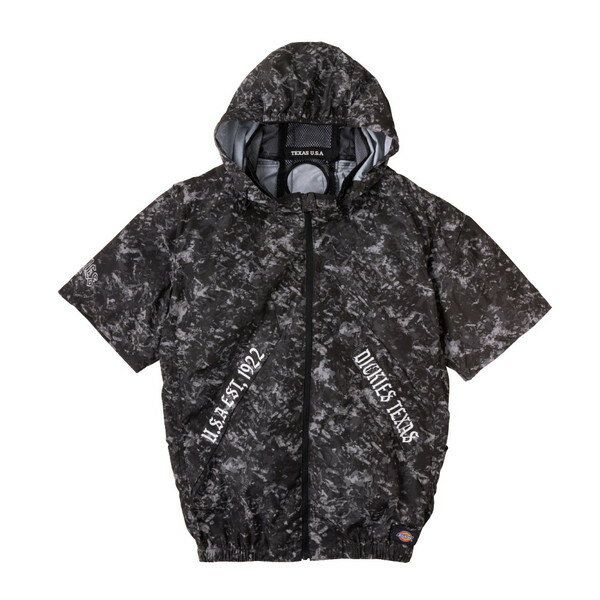 D-330 ブラックカモ XXL コーコス [半袖ブルゾン]