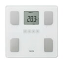 タニタ 体重計 体組成計 体脂肪計 BC-705X-WH 体脂肪率 内臓脂肪 筋肉量 ダイエット 筋トレ BMI デジタル シンプル わかりやすい 見やすい 白 ホワイト スリム 薄い 電池 登録 前回値 TANITA 父の日 母の日 敬老の日