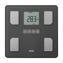 タニタ 体重計 体組成計 体脂肪計 BC-705X-DG 体脂肪率 内臓脂肪 筋肉量 ダイエット 筋トレ BMI デジタル シンプル わかりやすい 見やすい グレー おしゃれ スリム 電池 登録 前回値 TANITA 父の日 母の日 敬老の日