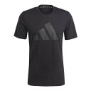 アディダス スポーツウエア トレイン エッセンシャルズ Feelready ロゴ トレーニング半袖Tシャツ ブラック J/XL BXH37 IB8274 ADIDAS(4)