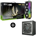 ZOTAC GAMING GeForce RTX 5070 Ti AMP Extreme Infinity グラフィックボード (16GB GDDR7) + D...