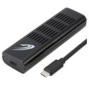 PS5 M.2 SSD to USB変換アダプター ブラック CY-P5MTUCA-BK サイバーガジェット(2)