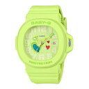 腕時計 時計 CASIO カシオ BABY-G レディース BGA-10-3AJF BABY-G PLAYFUL HEART SERIES クォーツ ウォッチ グリーン 緑 誕生日 新生活 クリスマス 母の日 ギフト プレゼント BGA103AJF(2)