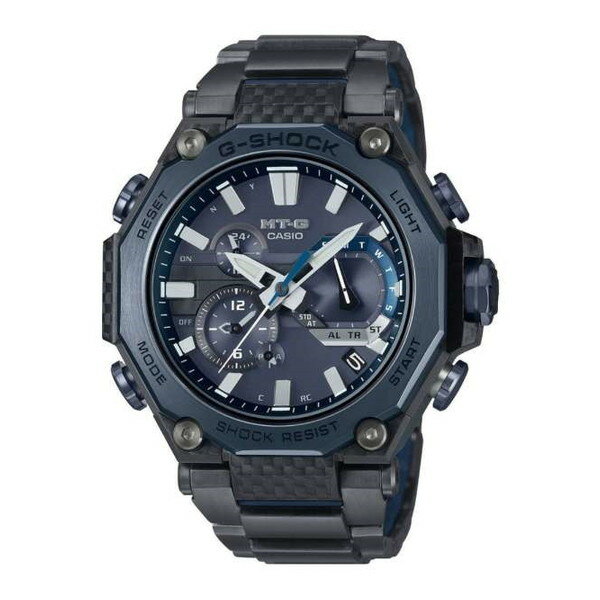 腕時計 時計 CASIO カシオ G-SHOCK メンズ MTG-B2000YBD-2AJF G-SHOCK MT-G ソーラー充電 ウォッチ ブルーグレー ブラック 誕生日 新生活 クリスマス 父の日 ギフト プレゼント MTGB2000YBD2AJF