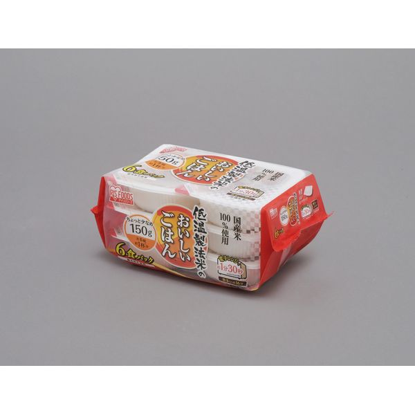 低温製法米のおいしいごはん 国産米100% 150g×6パック×4【24食】 アイリスオーヤマ...