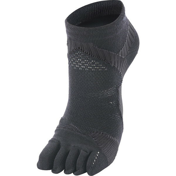 楽天総合通販PREMOA 楽天市場店ファイテン 足王 ソッキング 5本指 レディース ブラック 22〜24cm AL947170 phiten