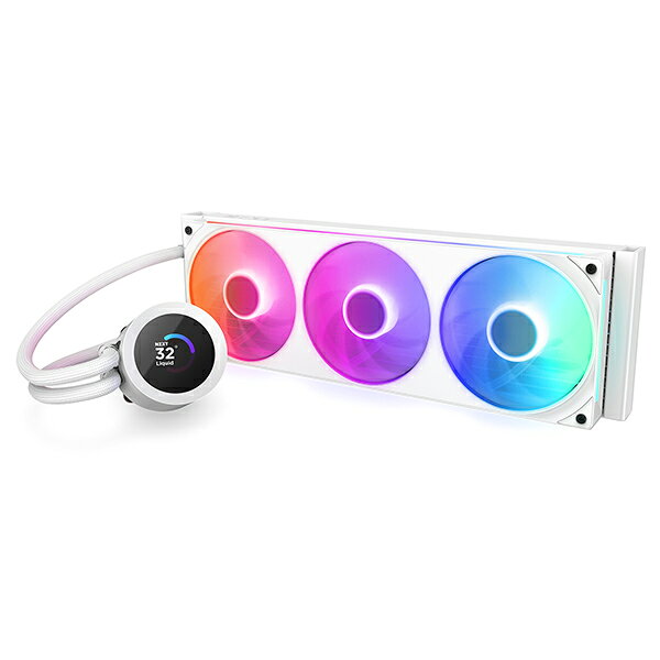 RL-KR360-W2 NZXT ホワイト Kraken Plus 360 RGB v2 [CPUクーラー]
