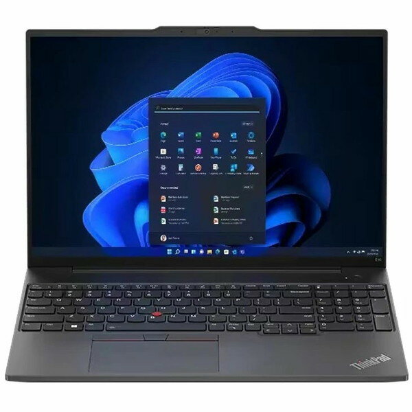 【エントリーでP5倍!20日20:00-27日1:59】 21JUS38C00 Lenovo ブラック [ノートパソコン 16.0型 / Win11 Pro]