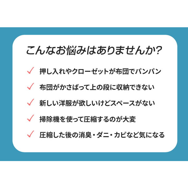 ファミラ 掃除機のいらない布団圧縮袋 吸引機付き 15点セット(04385) ファミリー・...