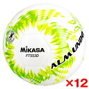 【12個セット】MIKASA FT553D-YLG ALMUNDO サッカーボール 検定球 5号球 シームロック