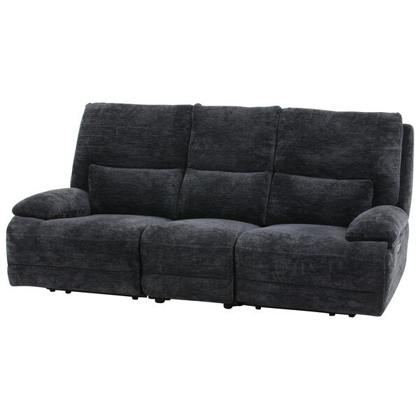 【エントリーでP5倍!20日20:00-27日1:59】 49113 電動リクライナー GRACE 3P BK 不二貿易 メーカー直送