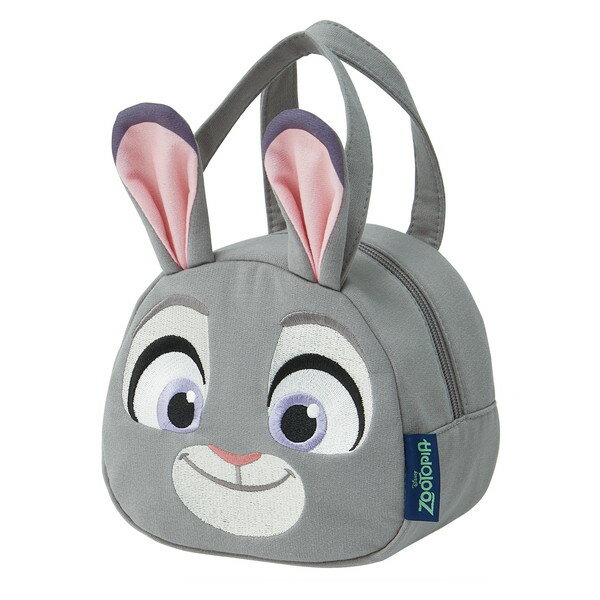 KNBD1 ズートピア ジュディ スケーター [ダイカット ランチ バッグ スウェット素材]