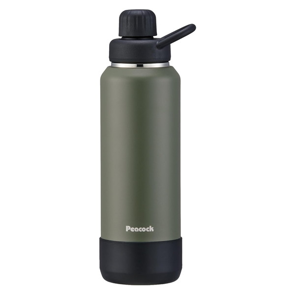 Canteens, Bottles - AJL-R100 K ピーコック カーキ [ステンレスボトル ストレートドリンクタイプ 1.0L]