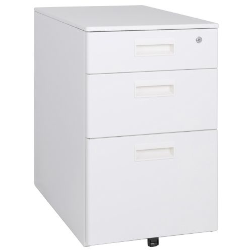 File Racks - 【法人限定】 スチールワゴン DCKDW-3 カグクロ メーカー直送
