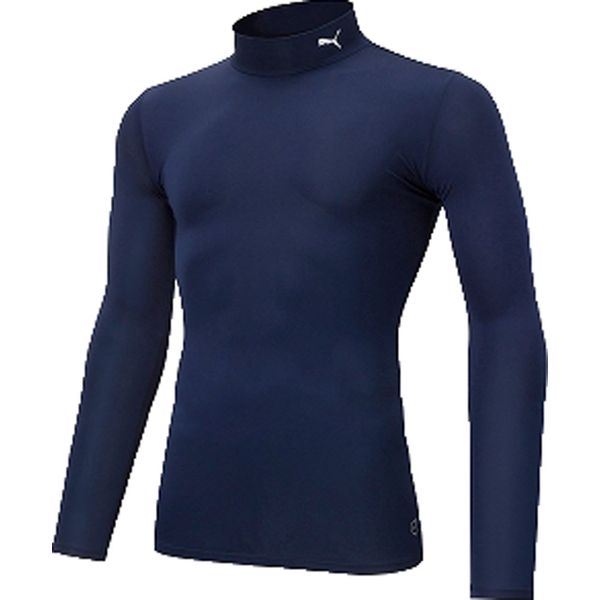 プーマ サッカーウエア コンプレッション モックネック LS シャツ M 656331 06 PUMA