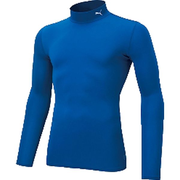 Wear - プーマ サッカーウエア コンプレッション モックネック LS シャツ XXL 656331 10 PUMA