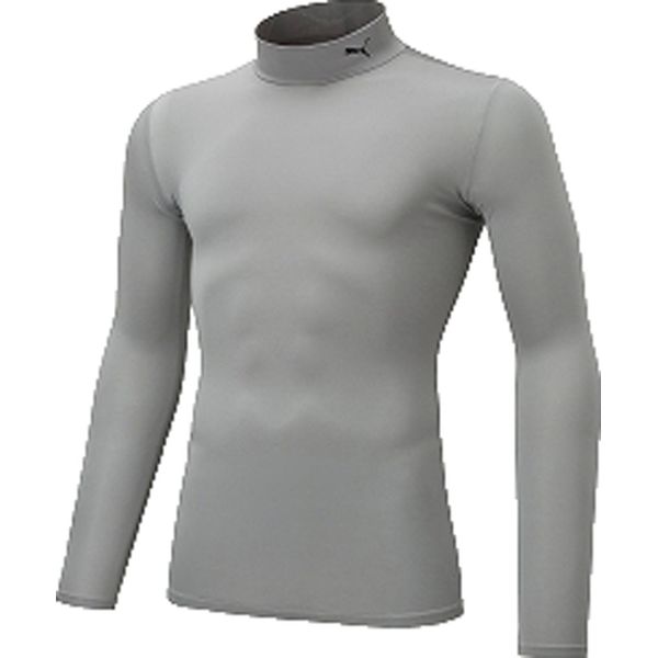 プーマ サッカーウエア コンプレッション モックネック LS シャツ XXL 656331 13 PUMA