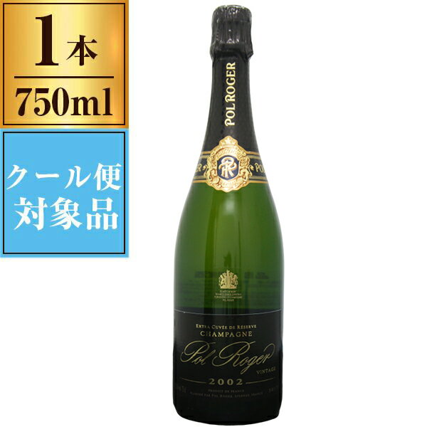 [2002] ポル・ロジェ ミレジム 750ml Pol Roger Miellesime Blanc de Blancs 【 フランス スパークリングワイン 白 シャンパーニュ ヴィンテージ 】 【 在庫入替 】 【 クリアランス 】