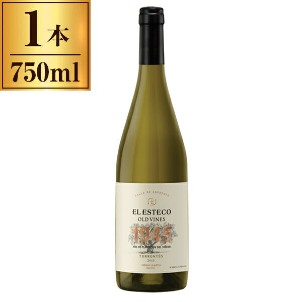 エル・エステコ オールド・ヴァイン 1945 トロンテス 750ml 白ワイン アルゼンチン 辛口 フルボディのサムネイル