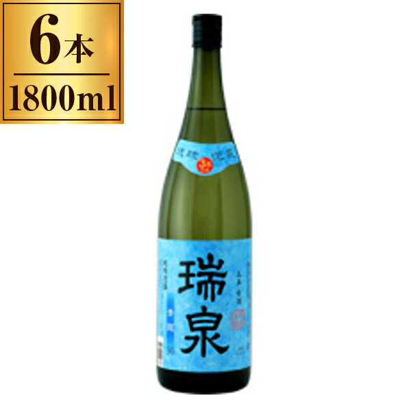 瑞泉酒造 単式30° 瑞泉 泡盛 古酒「青龍」 1.8Lx6 メーカー直送 ギフト プレゼント お歳暮 冬ギフト