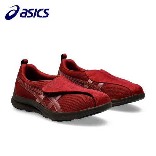Shoes - アシックス商事 介護シューズ LIFEWALKER W018 ワイン×ラベンダー 600 24cm 1242A018 アシックス