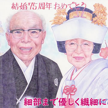 古希 お祝い 古稀 似顔絵 プレゼント 父 母 米寿祝い 金婚式 傘寿 銀婚式 白寿 長寿祝い 結婚50周年 賀寿 敬老の日 ギフト 贈り物 古希祝い サプライズ 祖父 祖母 男性 女性 両親 夫婦 還暦祝い 喜寿祝い 卒寿 イラスト 記念日「写実絵画」