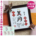 ネームポエム付き命名書 オーダー 手書き 命名紙 額 代筆 台紙 かわいい おしゃれ 命名 用紙 書家家直筆 オーダーメイド 出産祝い 出産内祝い 男の子 女の...