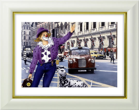 送料無料 クラウンシリーズ アーバンストリート スーパーリアリズム絵画 風景写真 置物 サプライズ インテリア 画家 ハイパーリアリズム アート 壁掛け 風景画 モダン 販売 玄関 開運 お誕生日プレゼント サプライズ 日本画 新築祝い 結婚祝い リビング