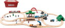 【クーポン】【ラッピング無料受付中】限定生産 BRIO(ブリオ) 2023年クリスマス限定レールセット 80000-138 送料無料 包装紙不可
